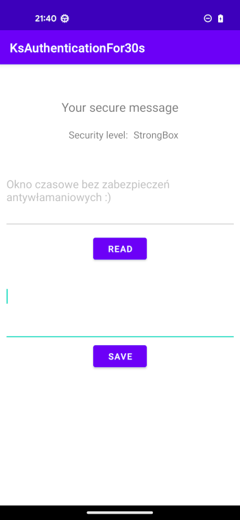 Android Keystore & Biometria - cz. II [PL]